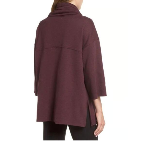 Ugg Astrid Poncho Sweatshirt Fleece Lined Pockets Cozy Cowl Neck XS / S - Picture 2 of 8